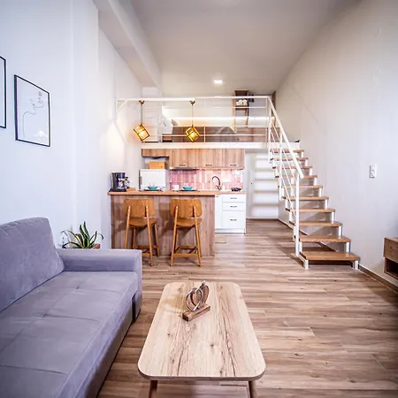 Loft Lux Living - 7 Minutes From Volos Center Exterior foto